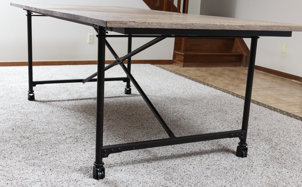 Industrial Style Dining Table