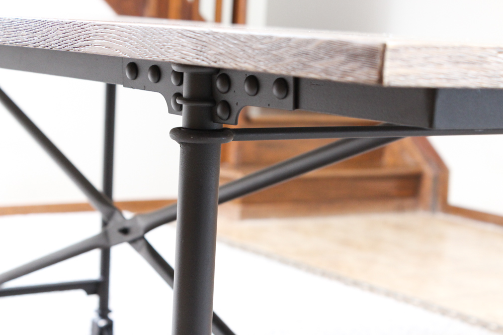 Industrial Style Dining Table