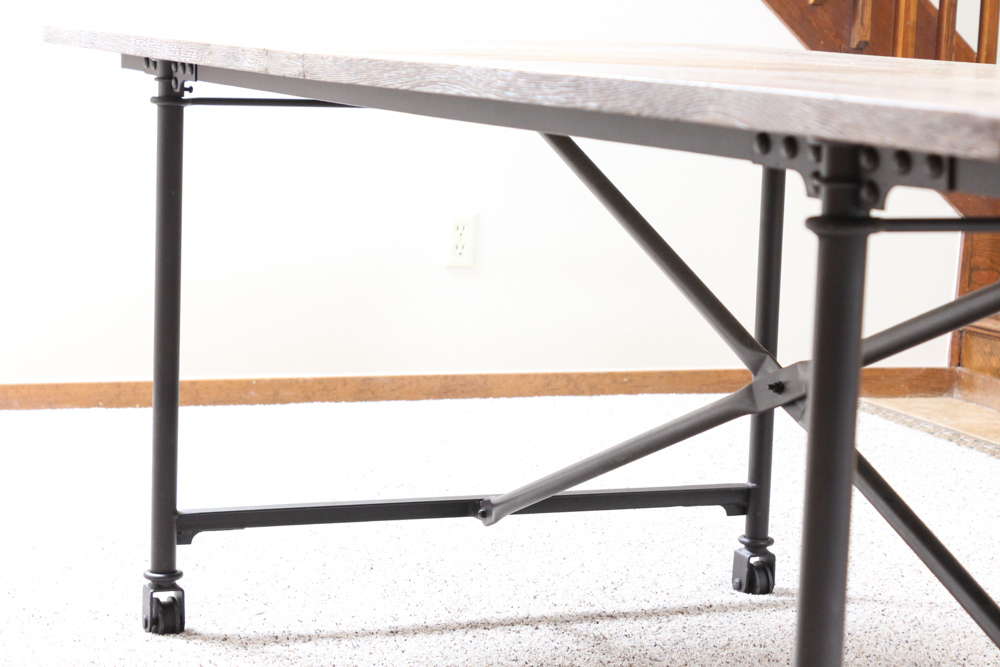 Industrial Style Dining Table