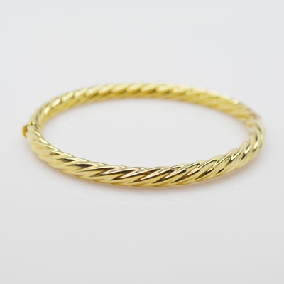 14K Yellow Gold Bangle