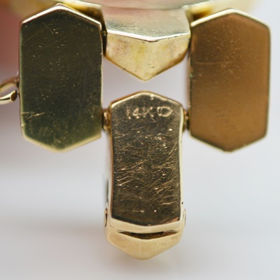 Retro 14K Yellow Gold Bracelet