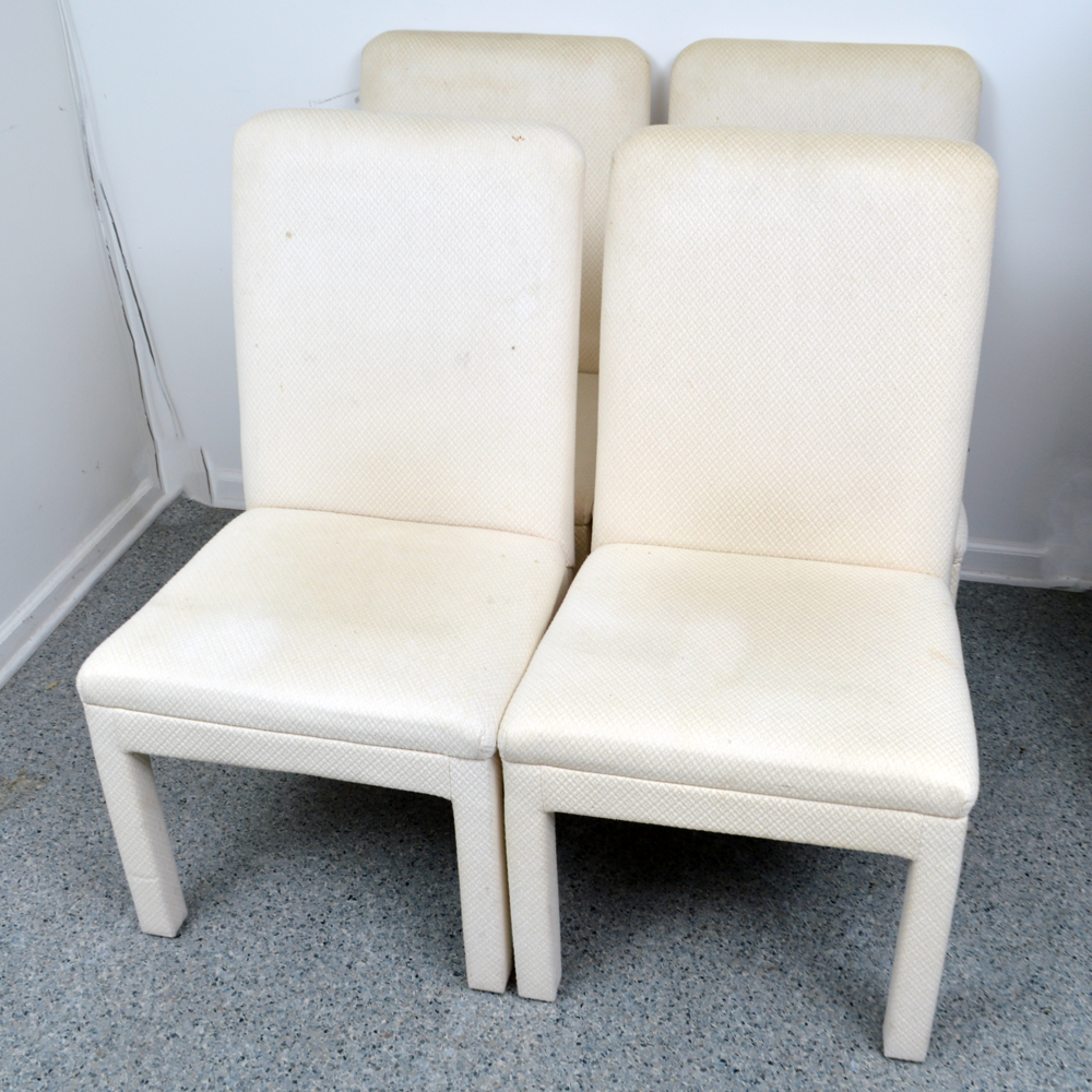 Upholstered Parsons Chairs