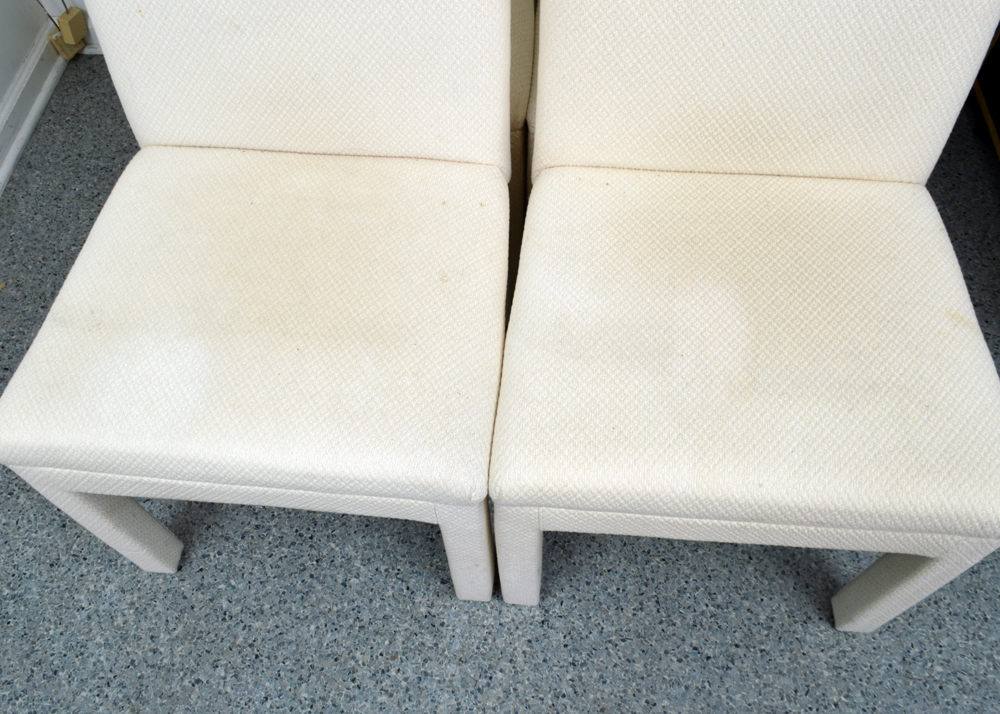 Upholstered Parsons Chairs