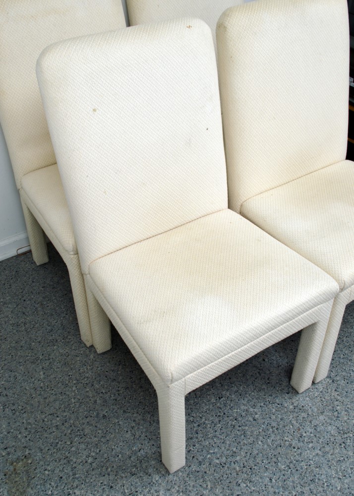 Upholstered Parsons Chairs
