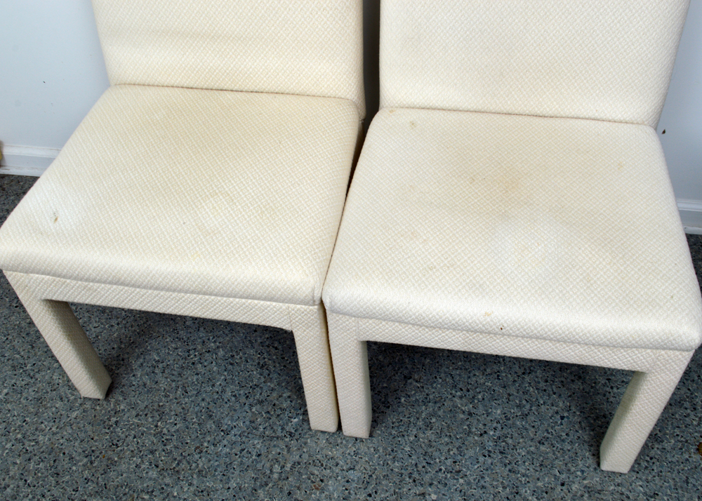 Upholstered Parsons Chairs