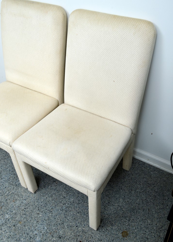 Upholstered Parsons Chairs