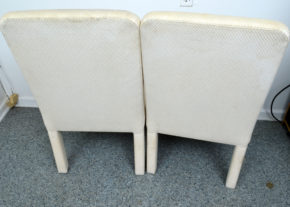 Upholstered Parsons Chairs