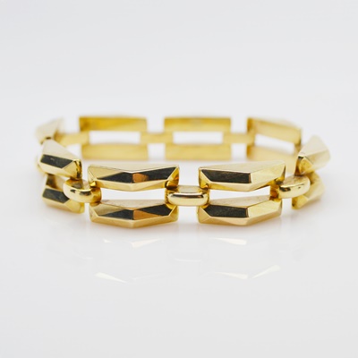 Retro Circa 1940 14K Yellow Gold Bracelet