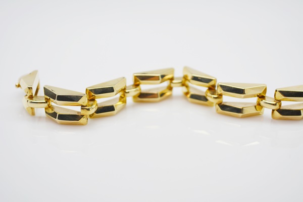 Retro Circa 1940 14K Yellow Gold Bracelet
