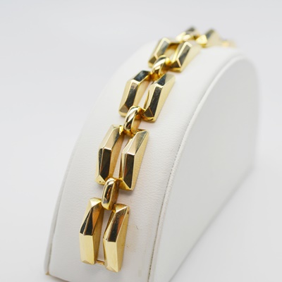 Retro Circa 1940 14K Yellow Gold Bracelet