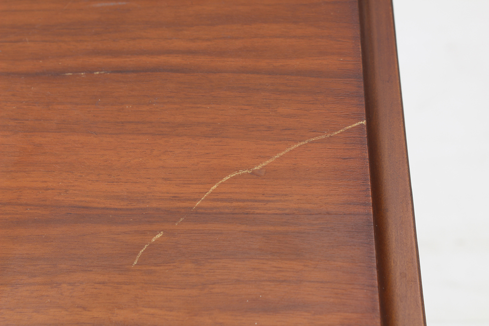 Walnut Five Drawer Tall Chest