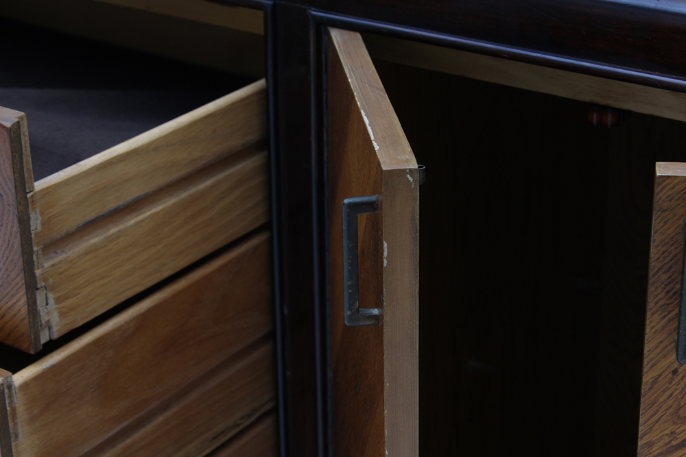 Mid Century Modern Oak Sideboard