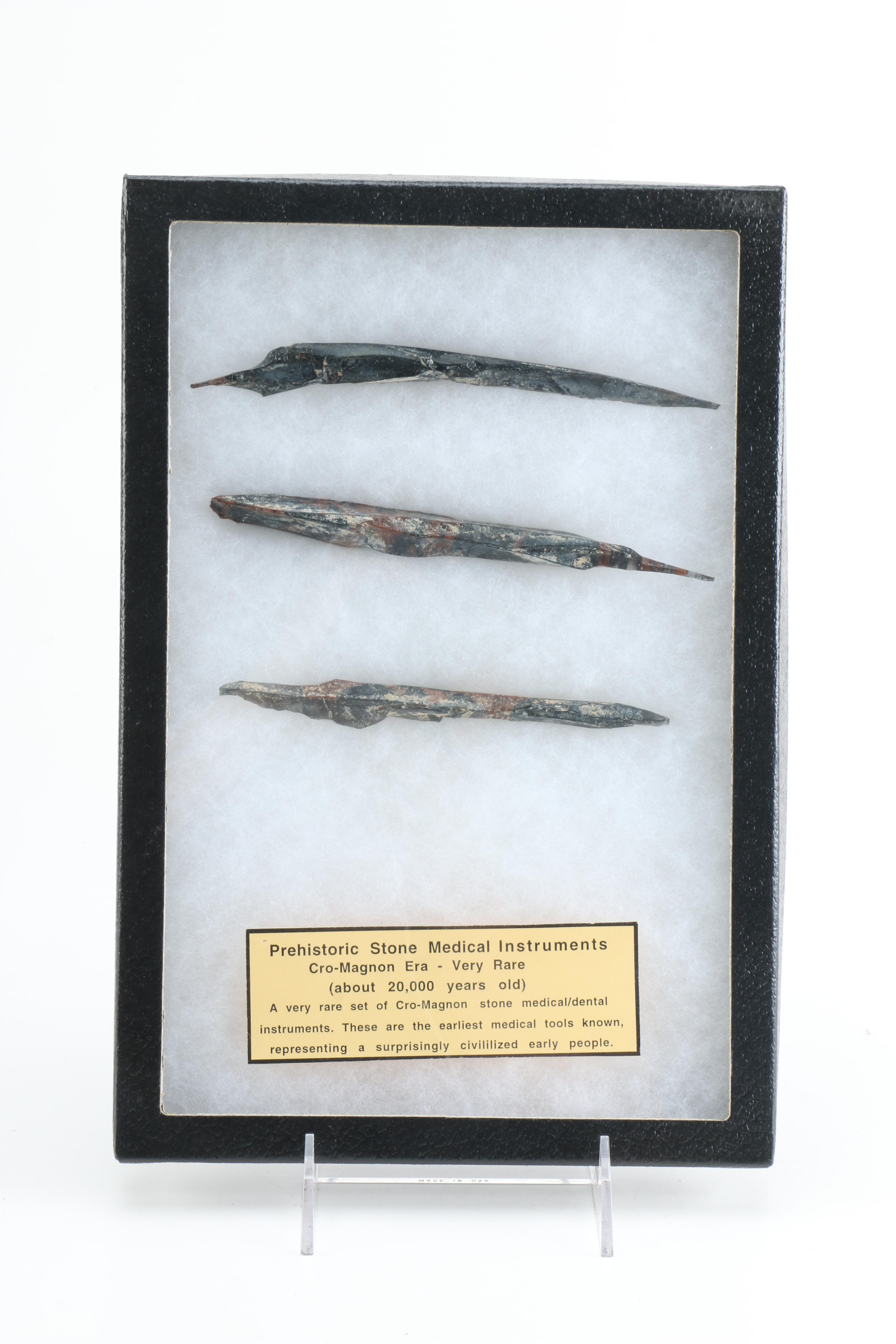 Reproduction Prehistoric Stone Instruments