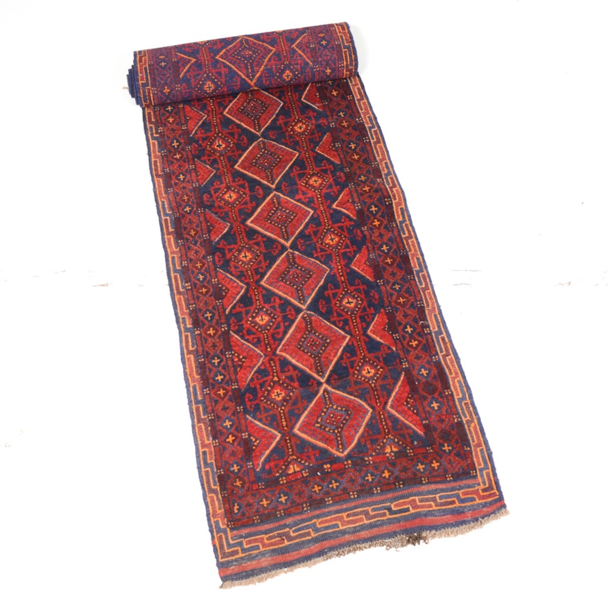 Handmade Northeast Persian Balouch Runner