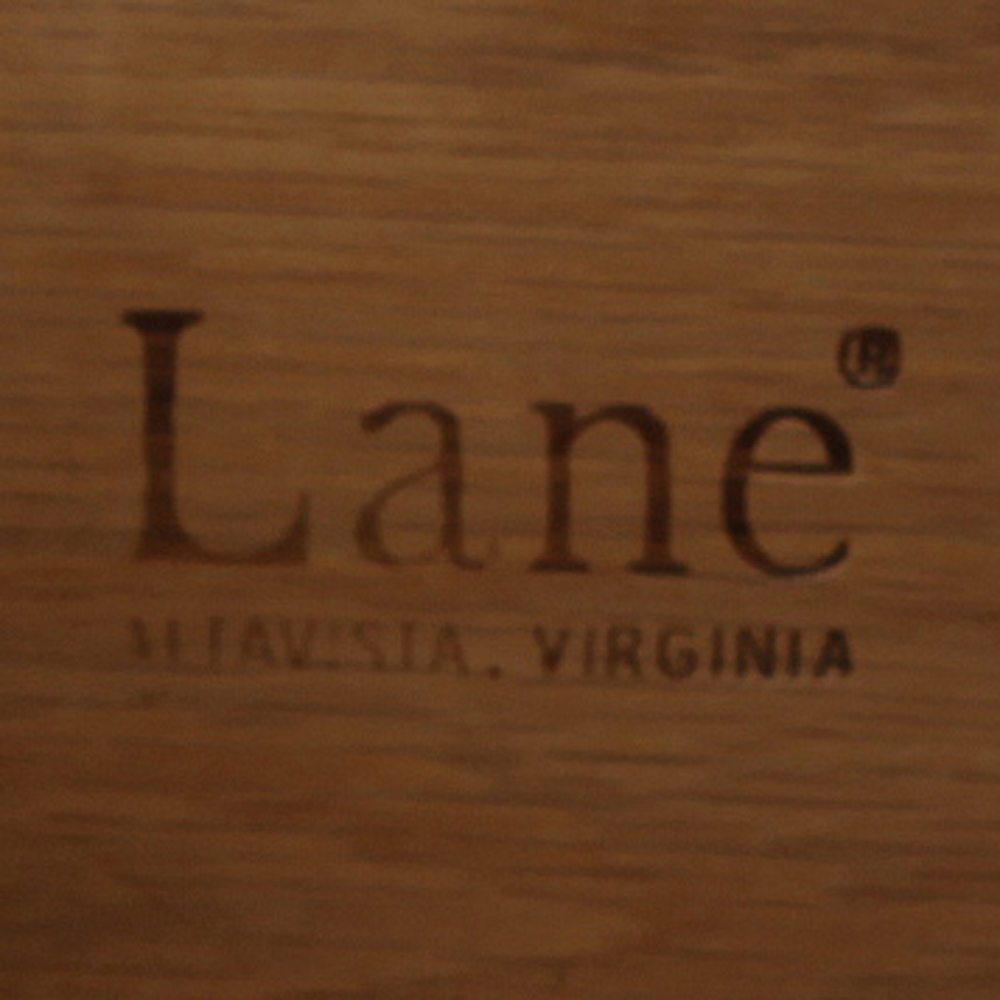 Brutalist Nine-Drawer Dresser With Mirror by Lane Funiture