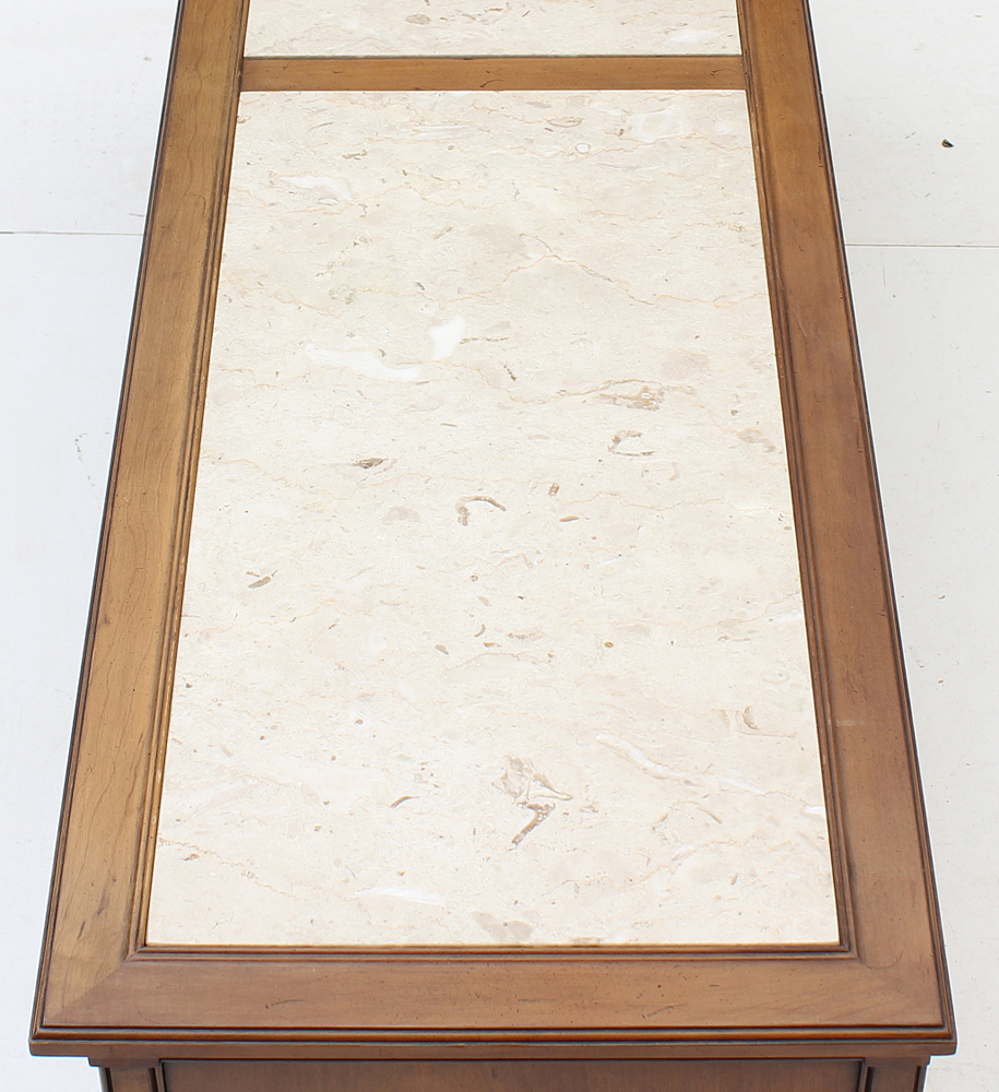 Marble Top Cabinet by Hekman