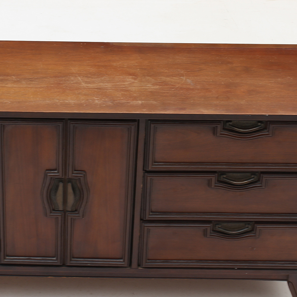 Mid Century Modern Walnut Dresser
