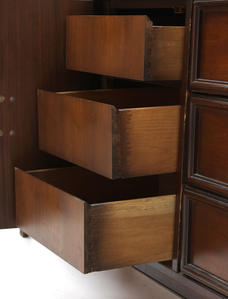 Mid Century Modern Walnut Dresser