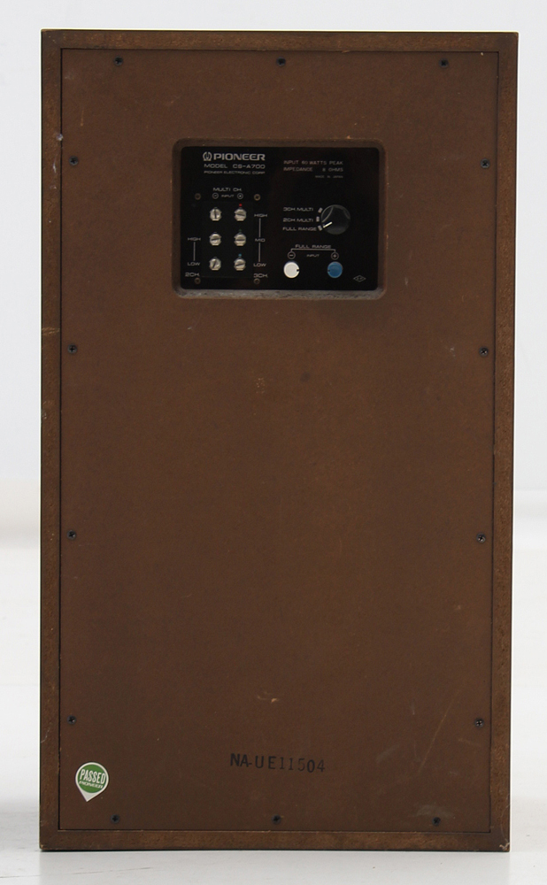 Pioneer 3-Way Loudspeakers