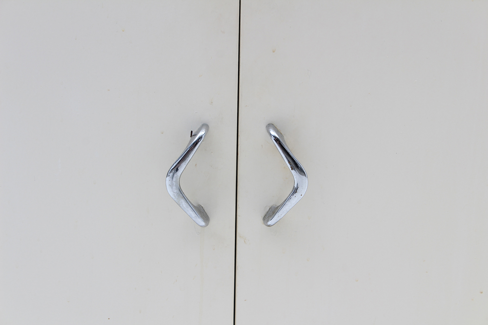 Enamel Kitchen Cabinet