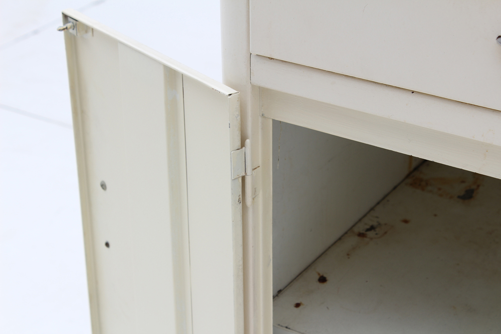 Enamel Kitchen Cabinet