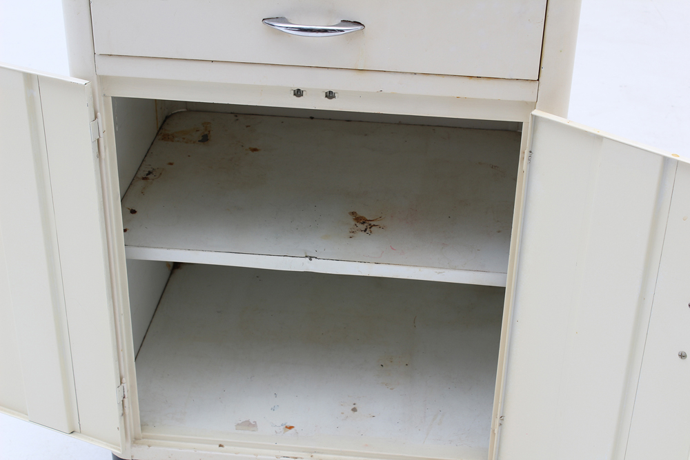 Enamel Kitchen Cabinet