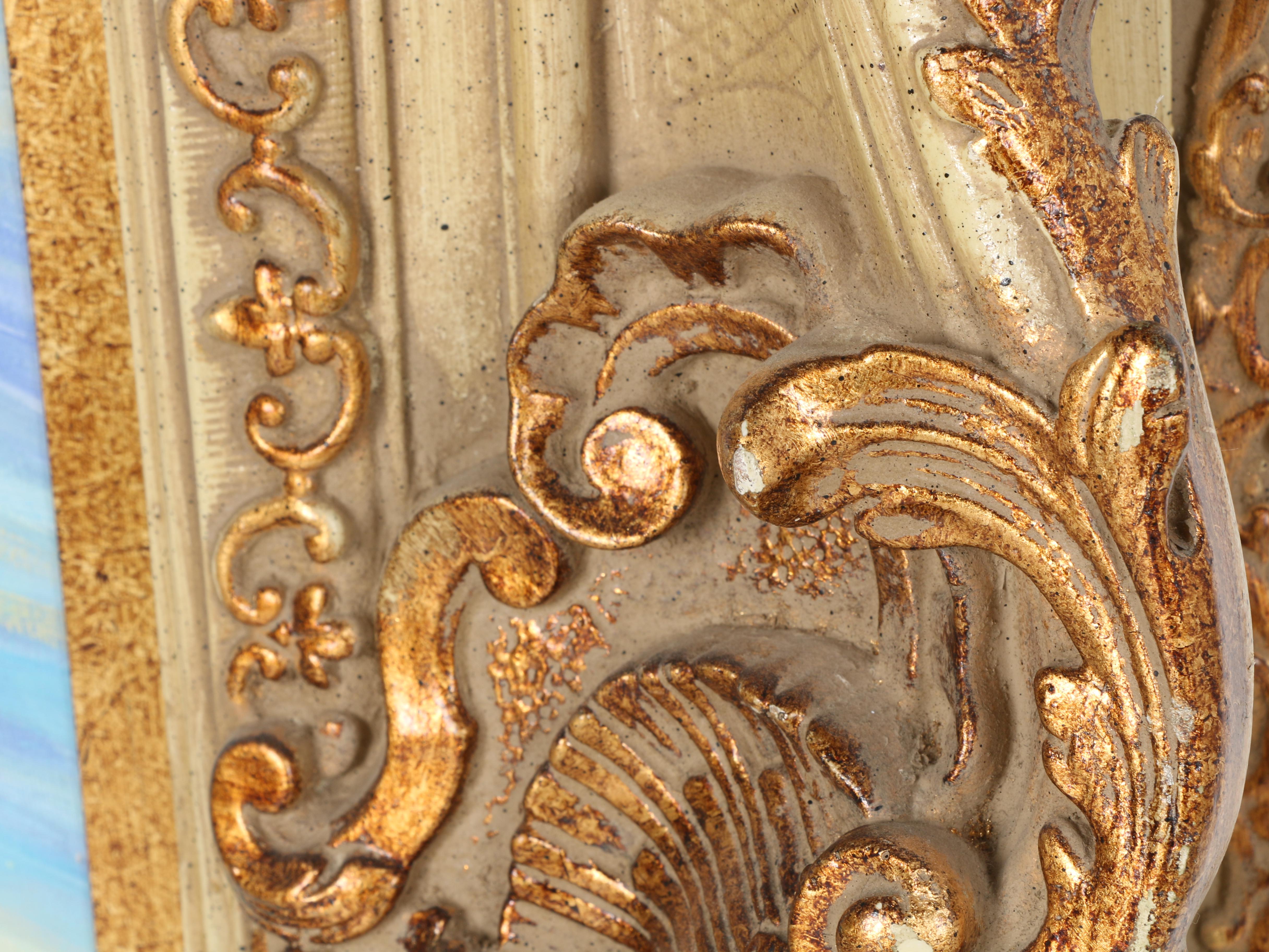 Cirol Oil Painting of a Mother and Child