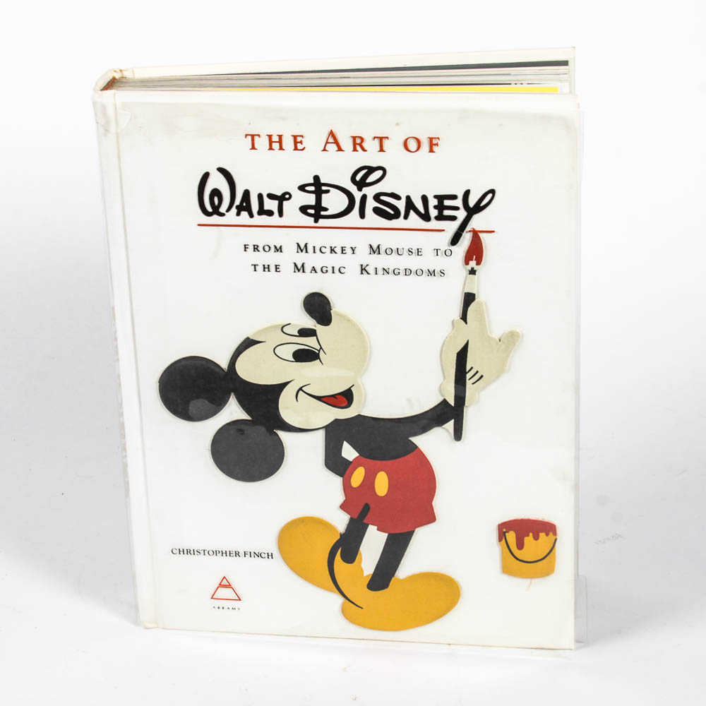"The Art of Walt Disney" Illustrated Coffee Table Book