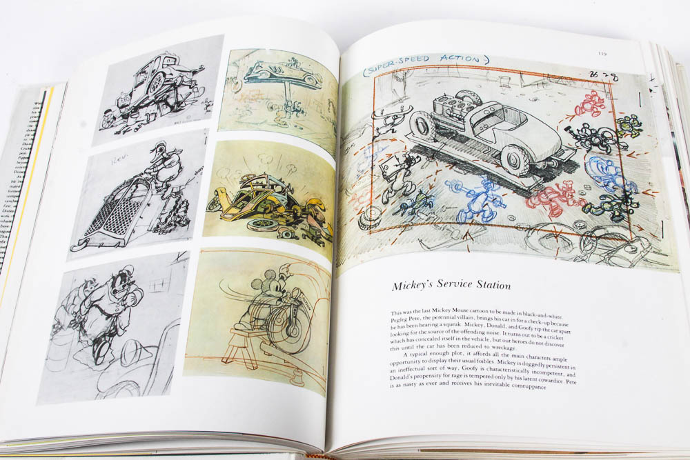 "The Art of Walt Disney" Illustrated Coffee Table Book