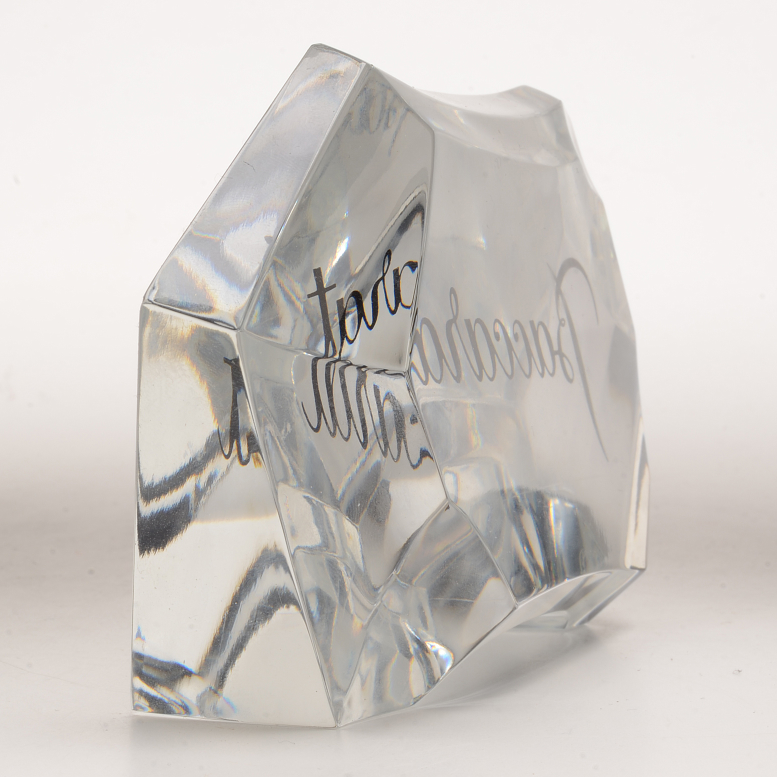 Baccarat Crystal Advertising Sign