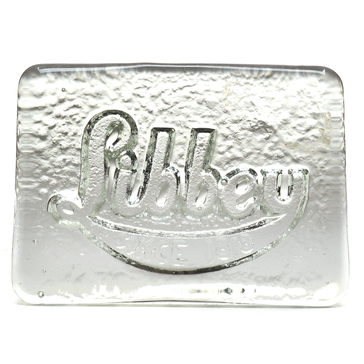 Libbey Glass Advertising Sign