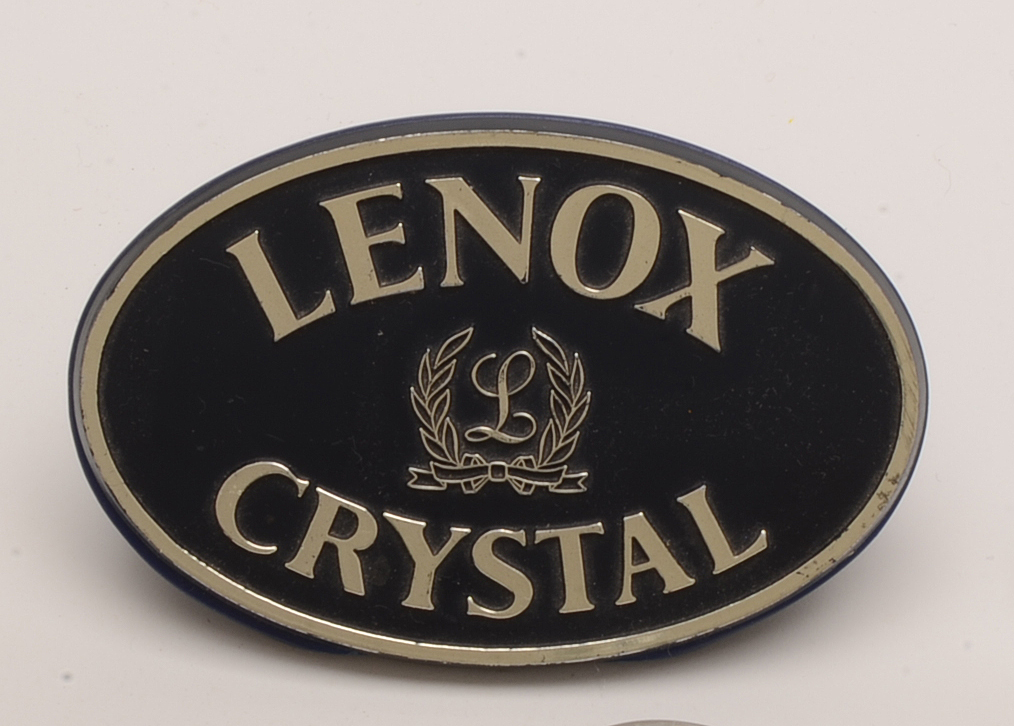 Group Vintage Advertising Signs for Glass and Crystal Companies