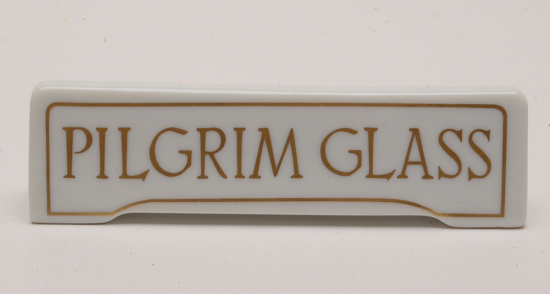 Group Vintage Advertising Signs for Glass and Crystal Companies