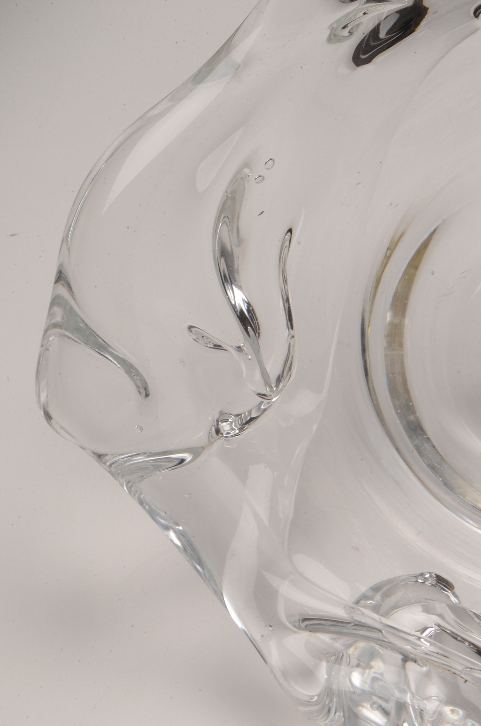 Hand Blown Art Glass Bowl