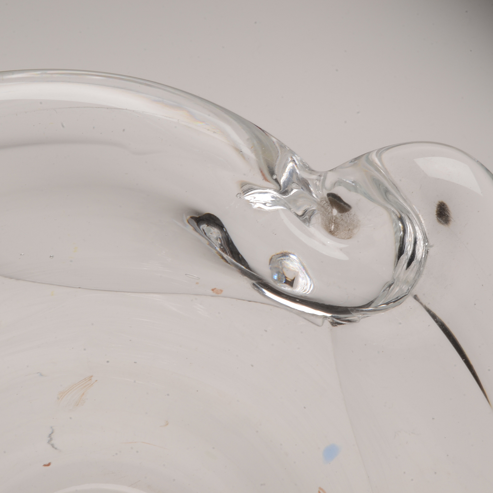 Hand Blown Art Glass Bowl