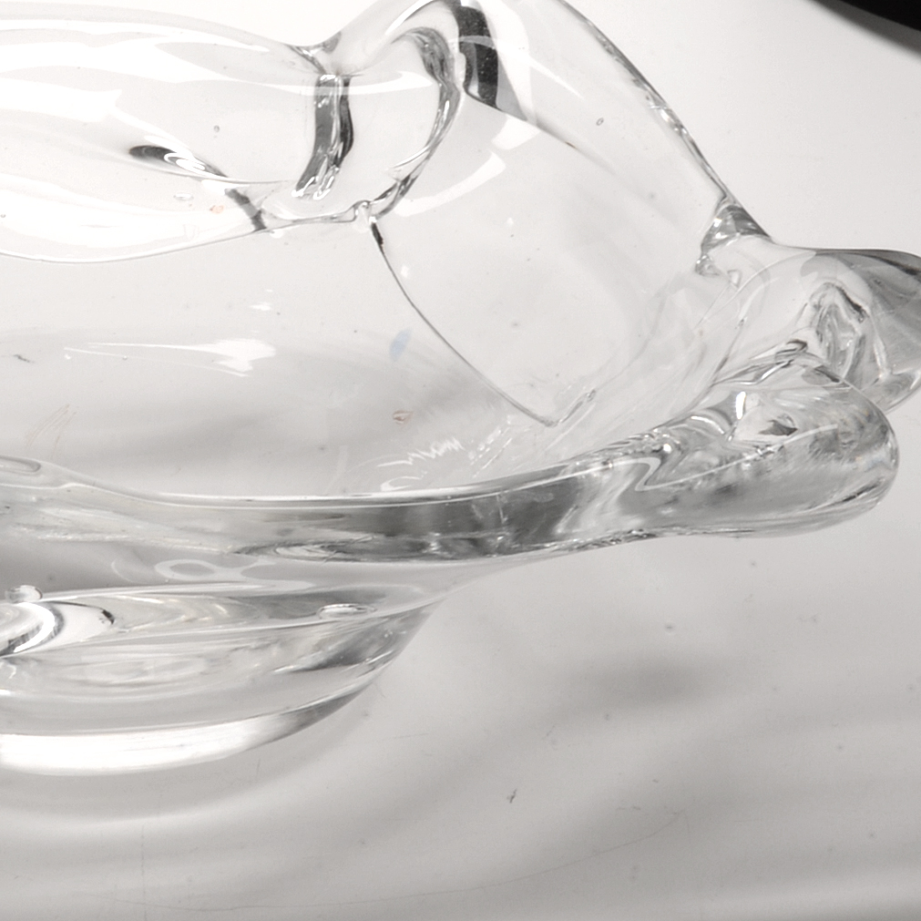 Hand Blown Art Glass Bowl