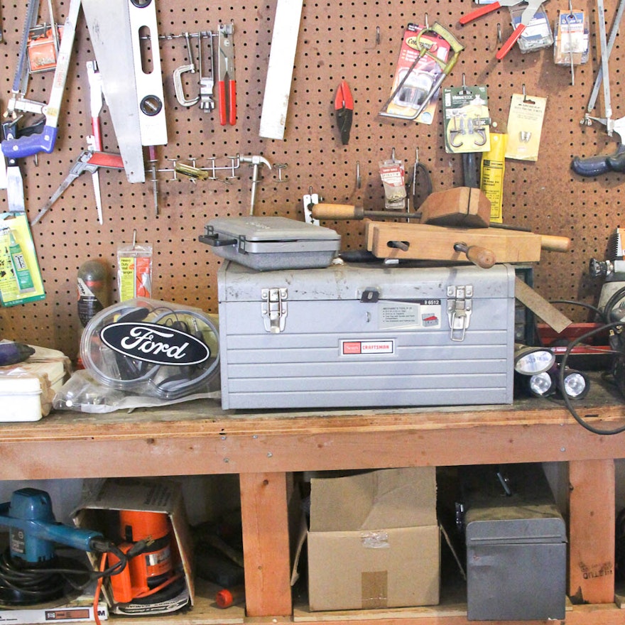 Assorted Garage Tools