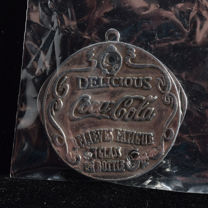 Vintage Coca-Cola Cigar Cutter Pocket Knife