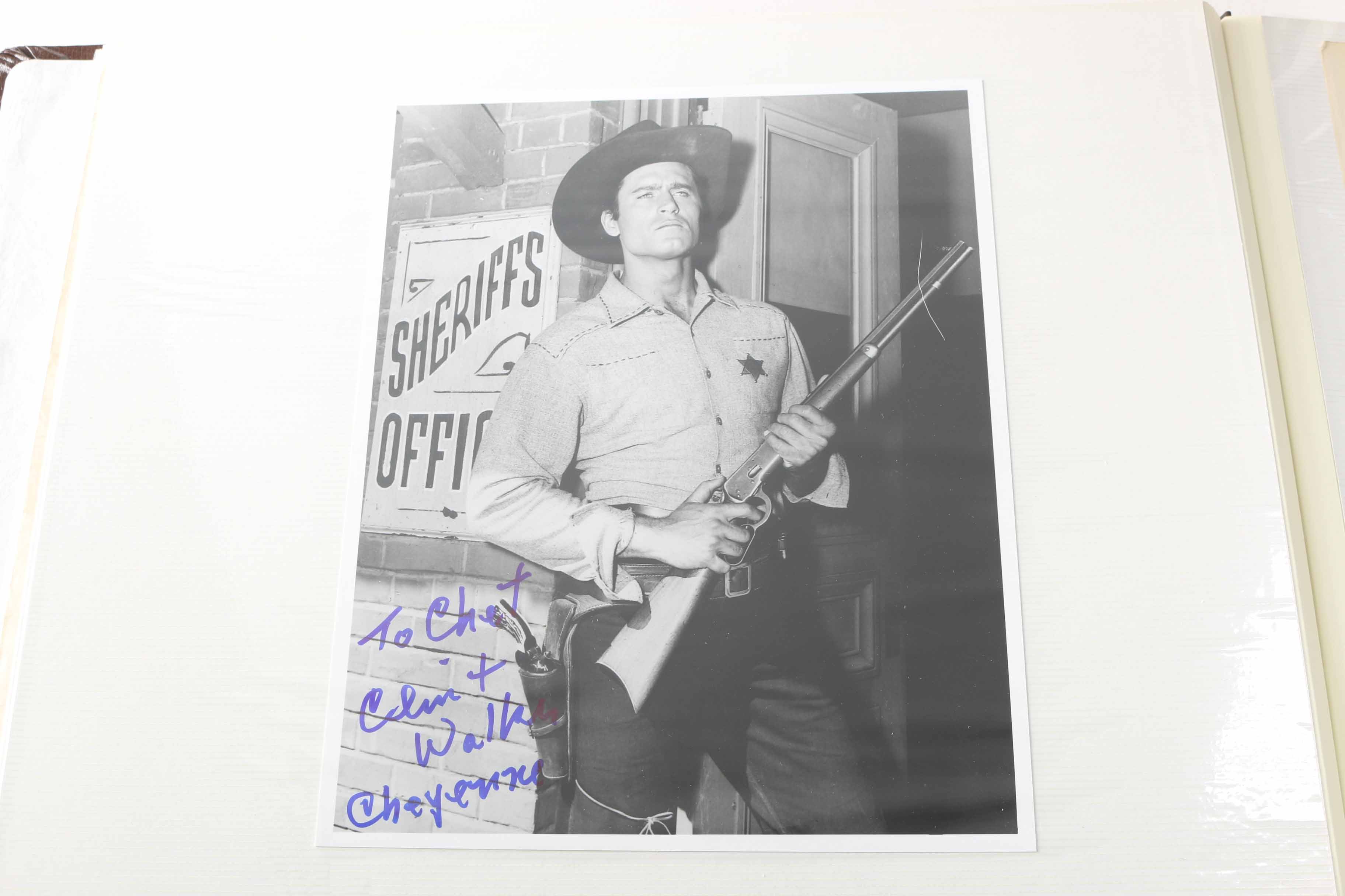 Autographed Promotional Western Film Posters Including Lone Ranger