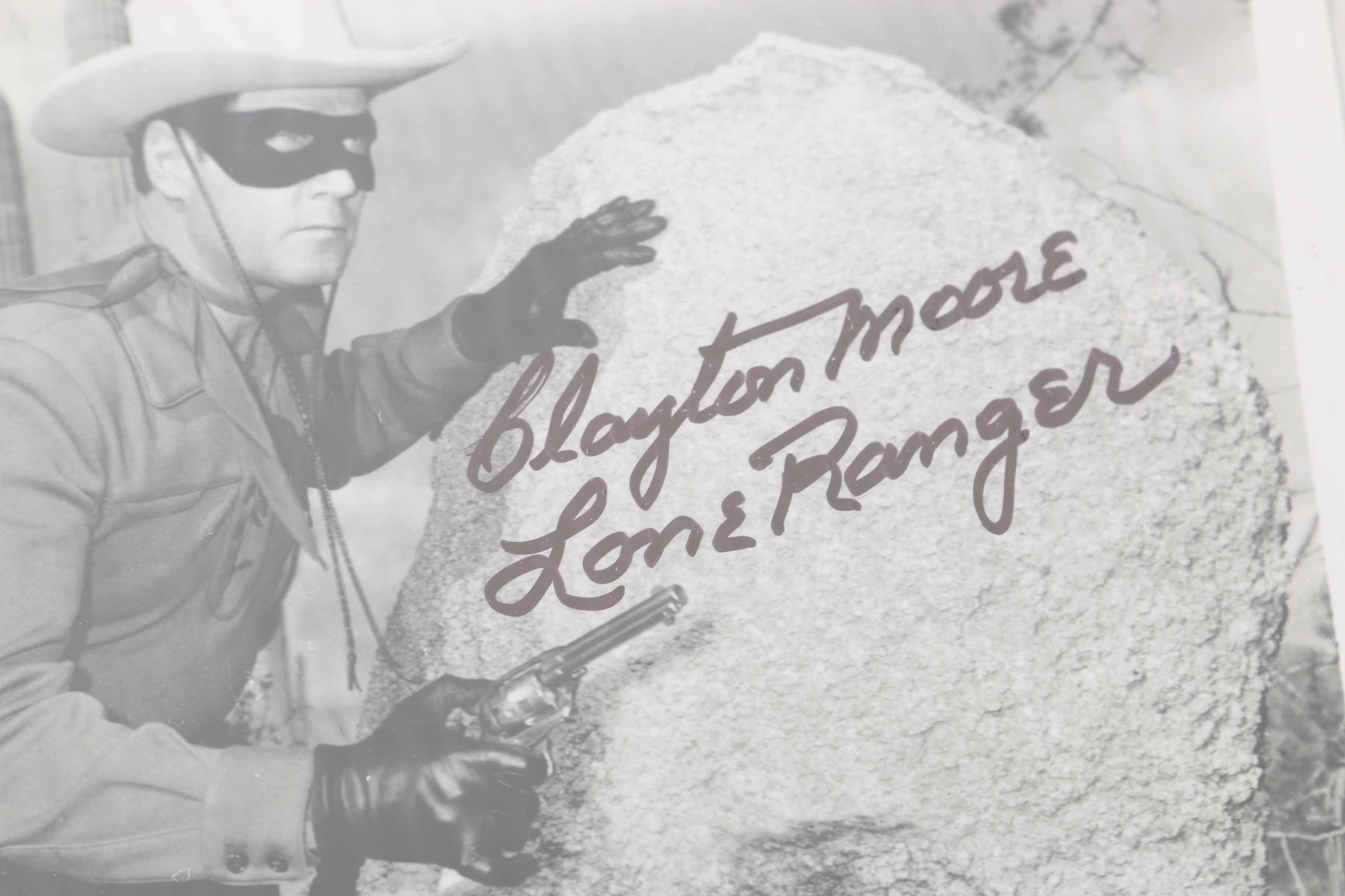 Autographed Promotional Western Film Posters Including Lone Ranger
