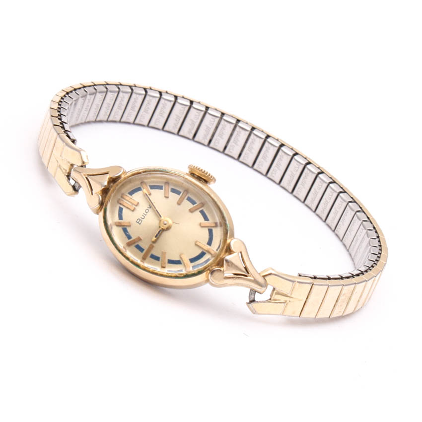 Vintage 10K Gold Filled Bulova Watch