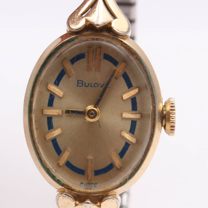 Vintage 10K Gold Filled Bulova Watch