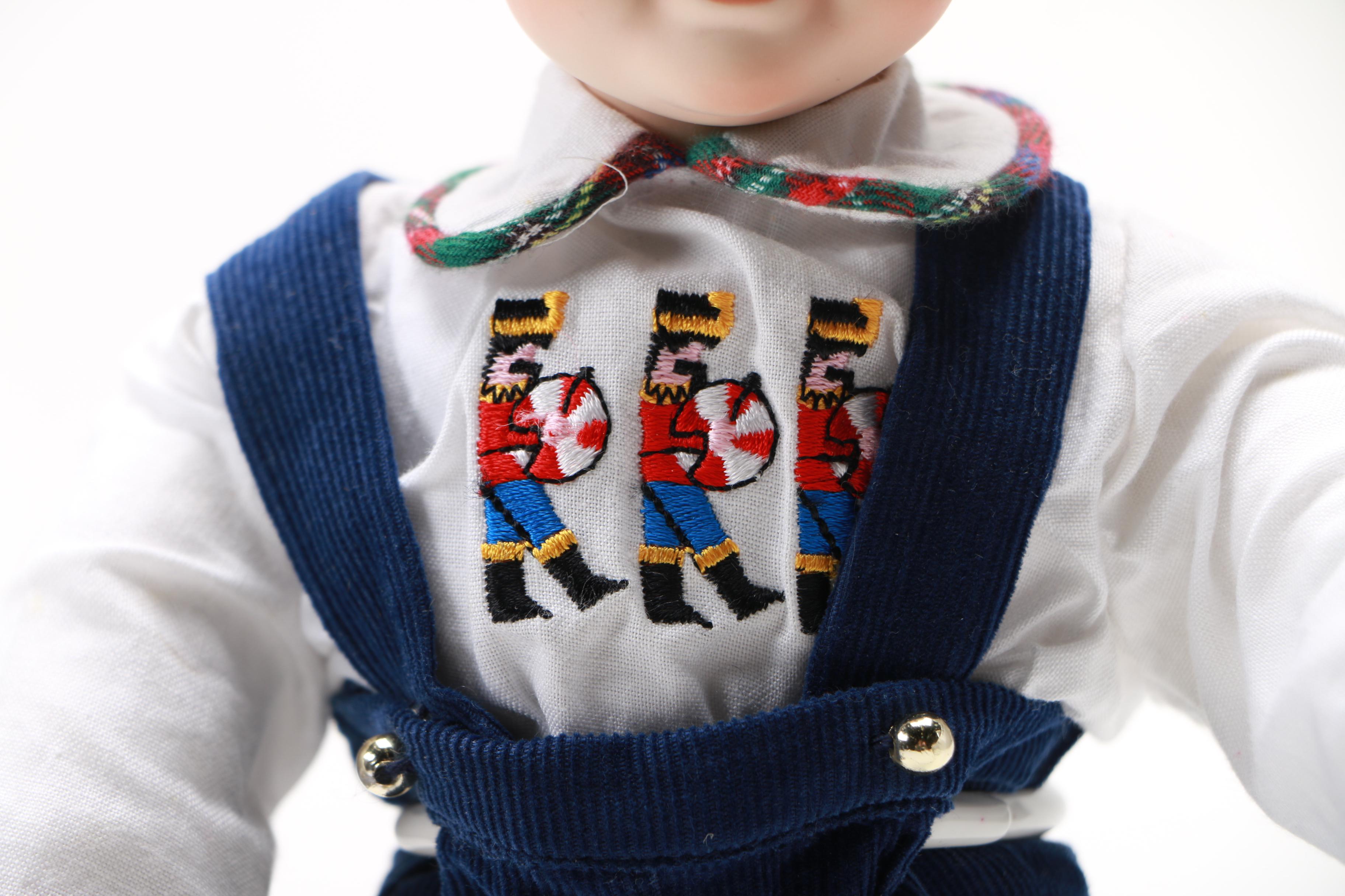 Limited Edition Ashton-Drake Galleries "Patrick" Porcelain Doll