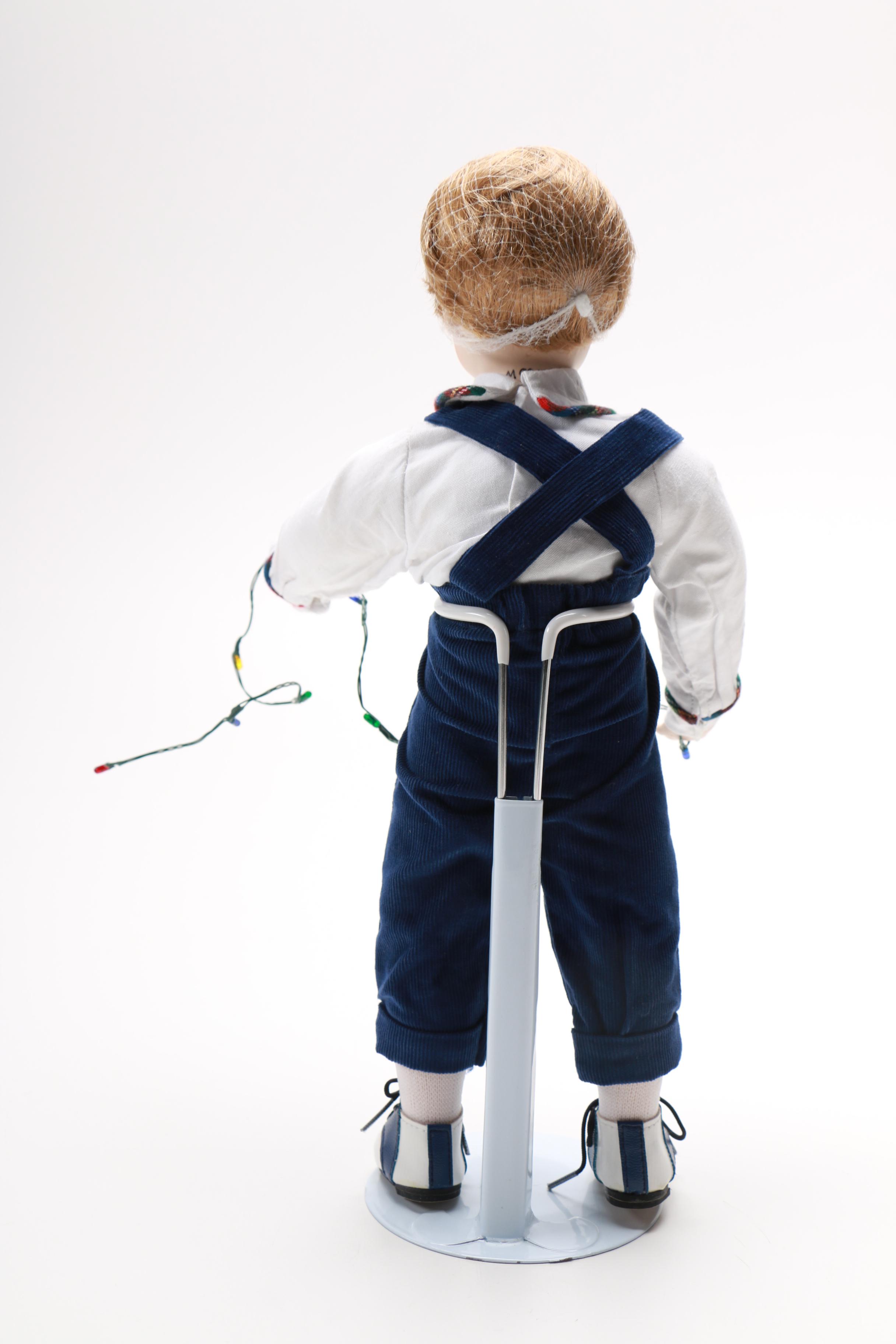 Limited Edition Ashton-Drake Galleries "Patrick" Porcelain Doll