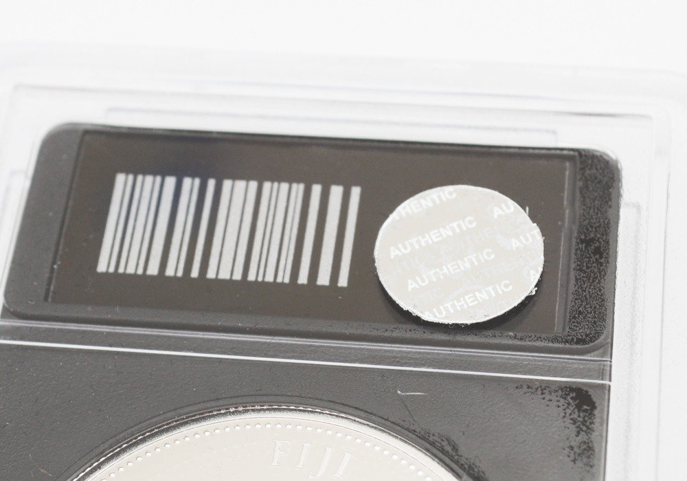 Bradford Exchange Limited Edition Seattle Seahawks 2013 Silver Fiji One Dollar Coin