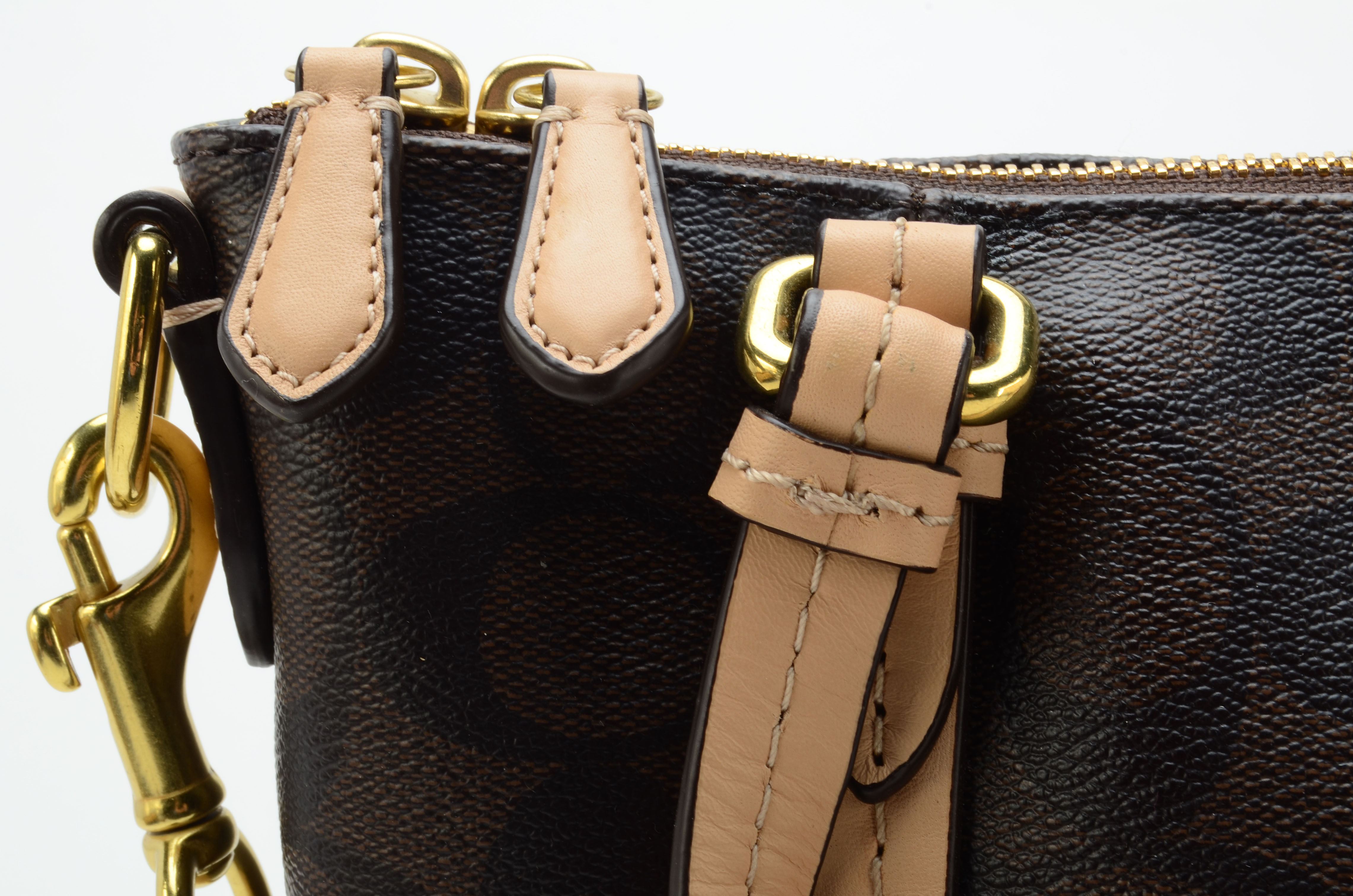 Coach Peyton Signature East/West Convertible Shoulder Bag