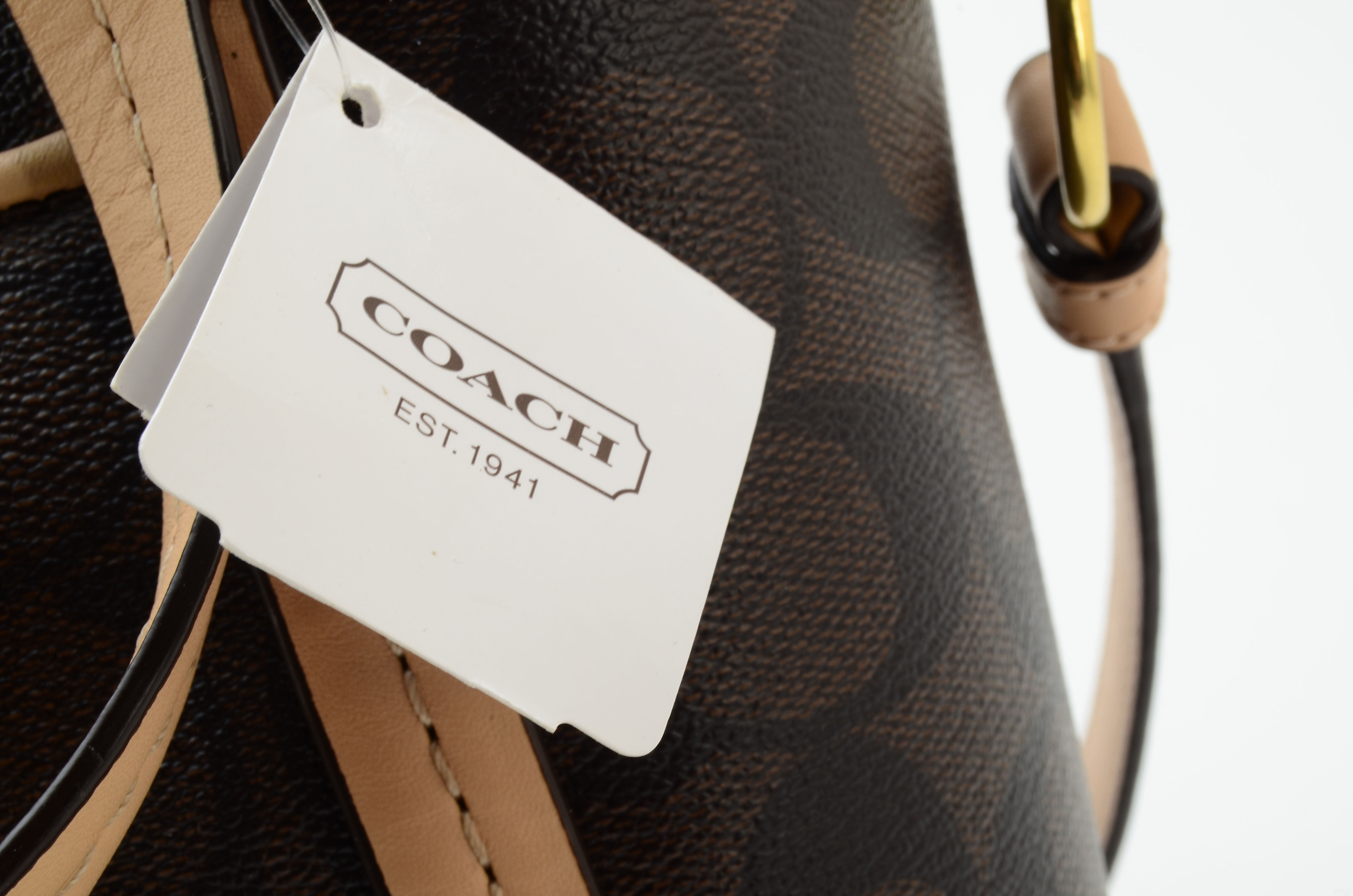 Coach Peyton Signature East/West Convertible Shoulder Bag