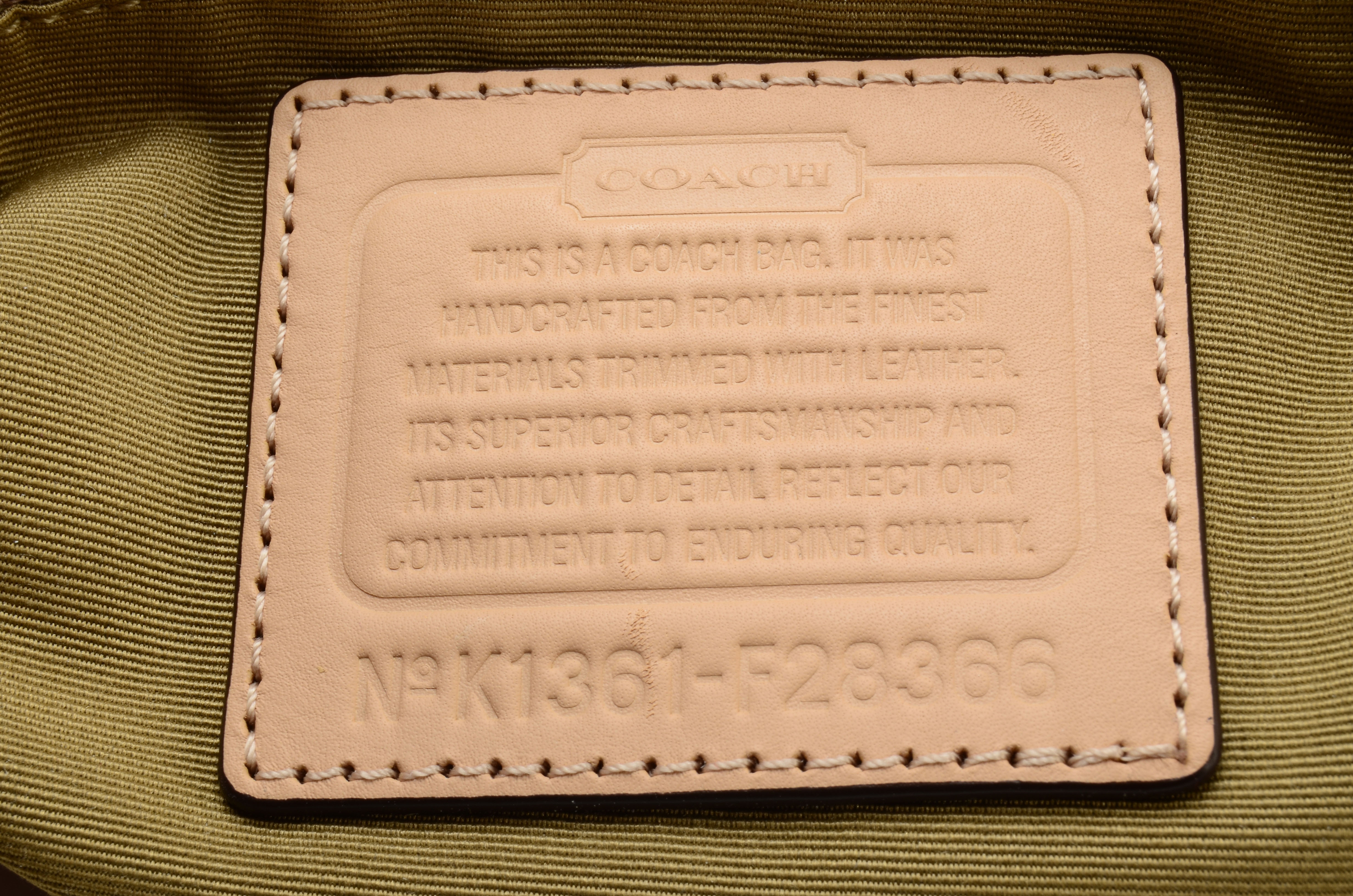 Coach Peyton Signature East/West Convertible Shoulder Bag