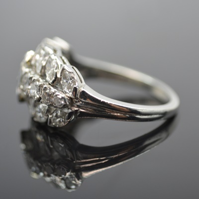 Platinum 2.29 CTW Diamond Ring
