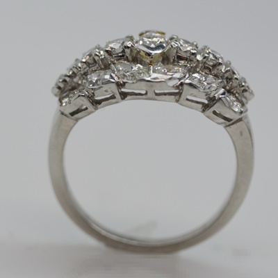 Platinum 2.29 CTW Diamond Ring